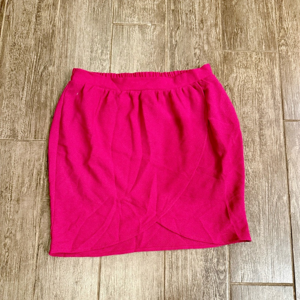 FINAL PRICE - Size large pink tulip skirt🌈